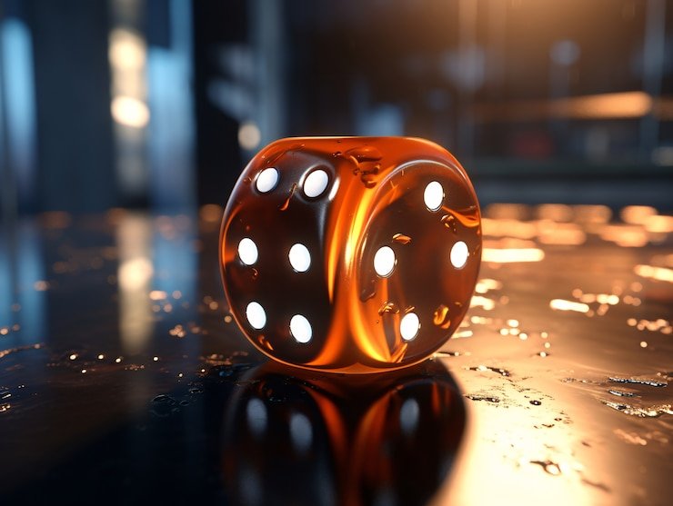 Meja Baccarat live dealer di ngamen jitu menampilkan area taruhan dan dealer